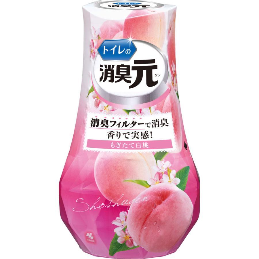 小林製薬 トイレの消臭元もぎたて白桃 ４００ｍｌ4987072029640 | 消臭元