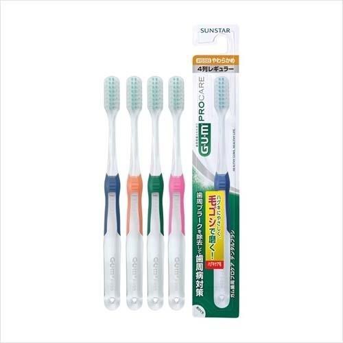 訳あり商品 歯周プロケア デンタルブラシ #688 4列レギュラーヘッド やわらかめ 1本入  ガムG・U・M 4901616216198 | G・U・M