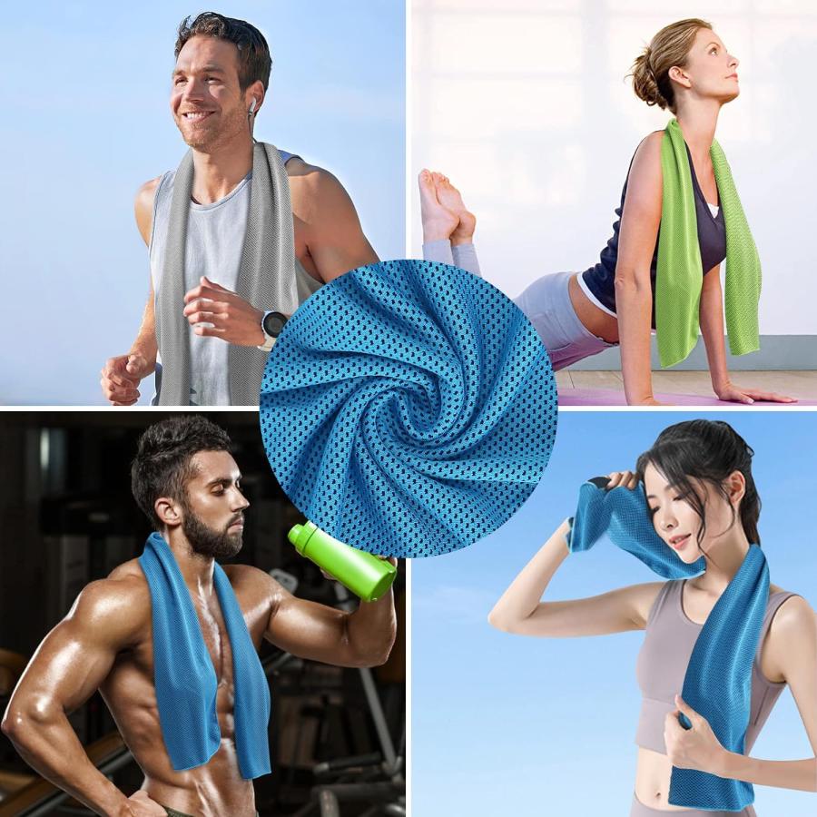 タオル 冷却タオル 冷感タオル クールタオル スポーツタオル ひんやり スポーツ 熱中症対策 省エネ対策 サークル ウォーキング アウトドア ジム |  | 11