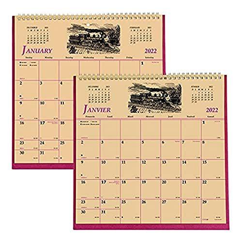 特販格安 Brownline 22 マンスリー壁掛けカレンダー 12ヶ月 1月から12月 ツインワイヤーバインド 11インチ X 11インチ 歴史的な画像 本物 確認 Gcdp Mchsmau Ac Mw