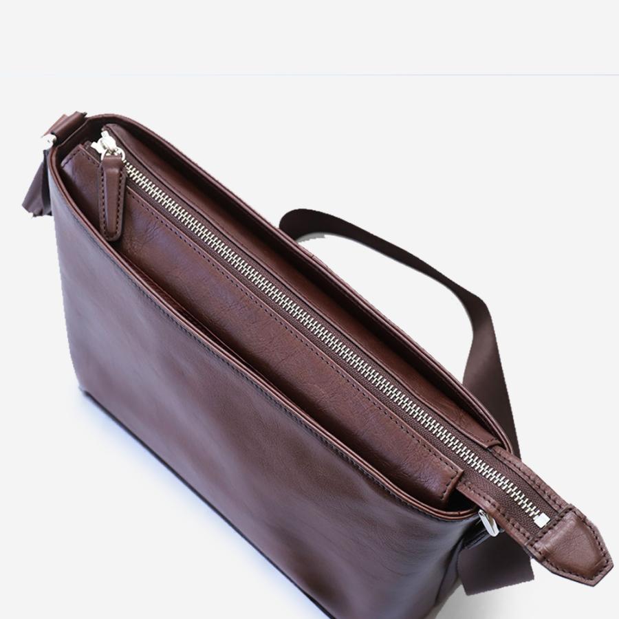 BALZO ショルダーバッグ 本革 日本製 姫路レザー 肩掛けカバン ボディ