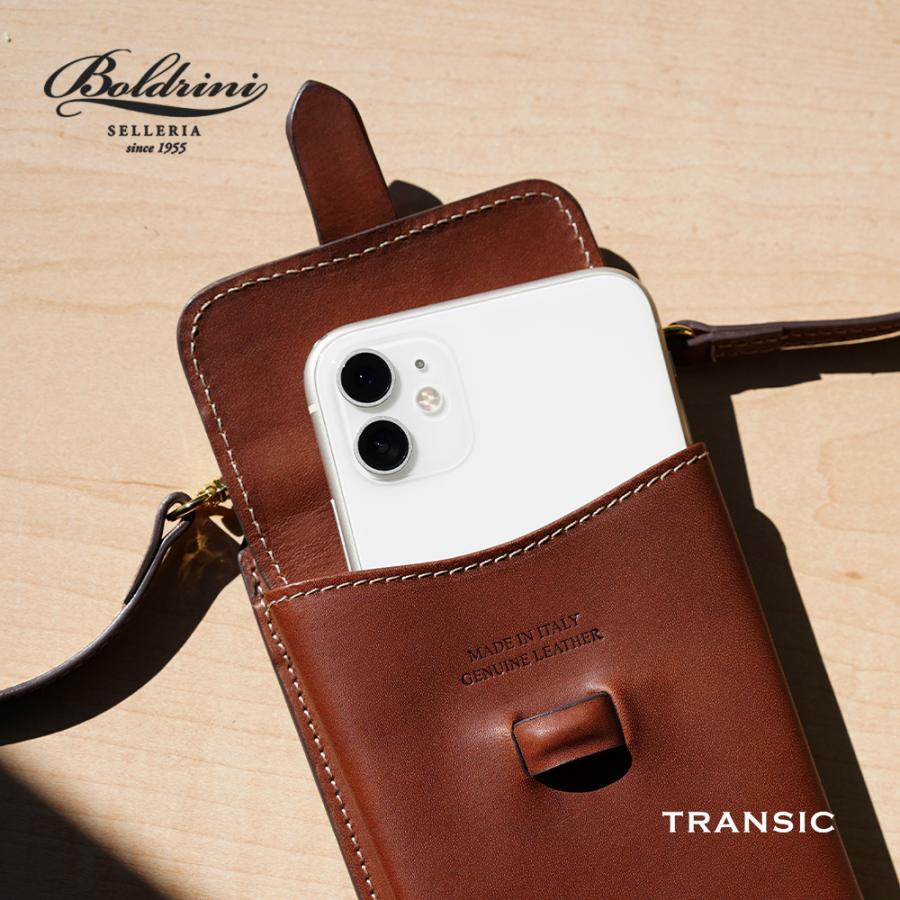 Boldrini Selleria ボルドリーニ セレリア スマホショルダー 