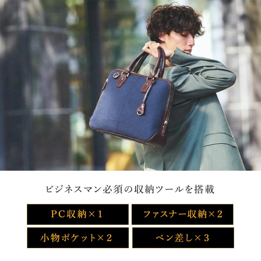GOLDMEN LENOビジネスバッグ 本革 オールレザー ブリーフケース GOLDMEN ゴールドメン | 本革 ビジネスバッグ LENOシリーズ