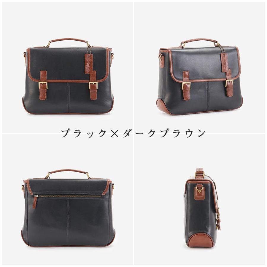 ゴールドメン（GOLDMEN） 本革 撥水 自立 レザー カバン 肩掛け A4