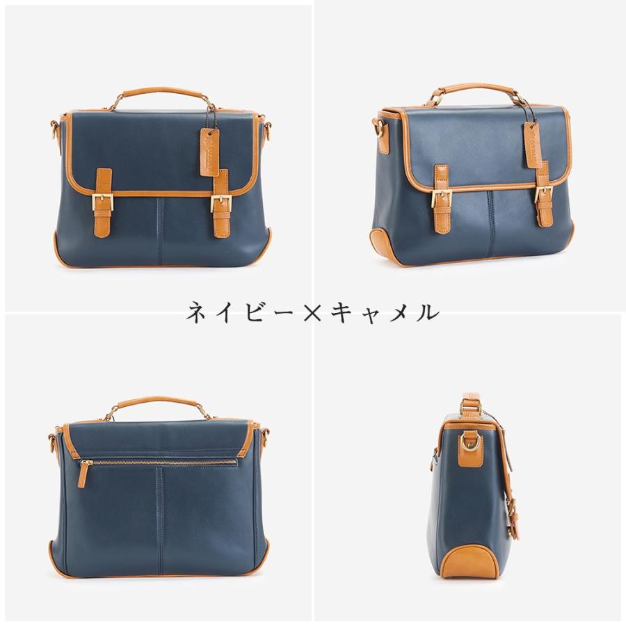 ゴールドメン（GOLDMEN） 本革 撥水 自立 レザー カバン 肩掛け A4