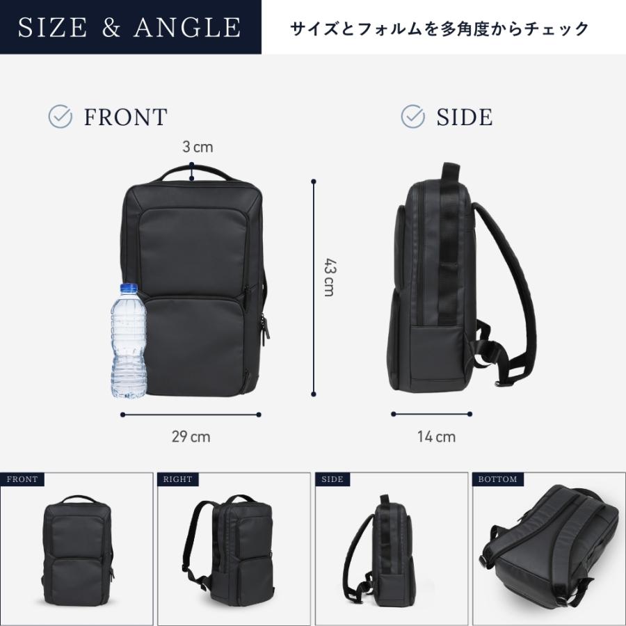 ゴールドメン（GOLDMEN） ビジネスリュック メンズ 大容量 軽量 撥水