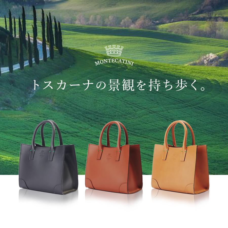 モンテカティーニ（MONTECATINI） トートバッグ 本革 ミニトート