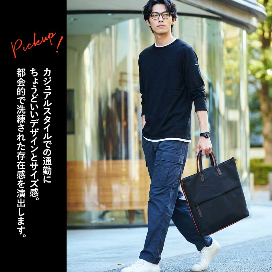PORTLAND（ポートランド） トートバッグ メンズ 本革 コーデュラ