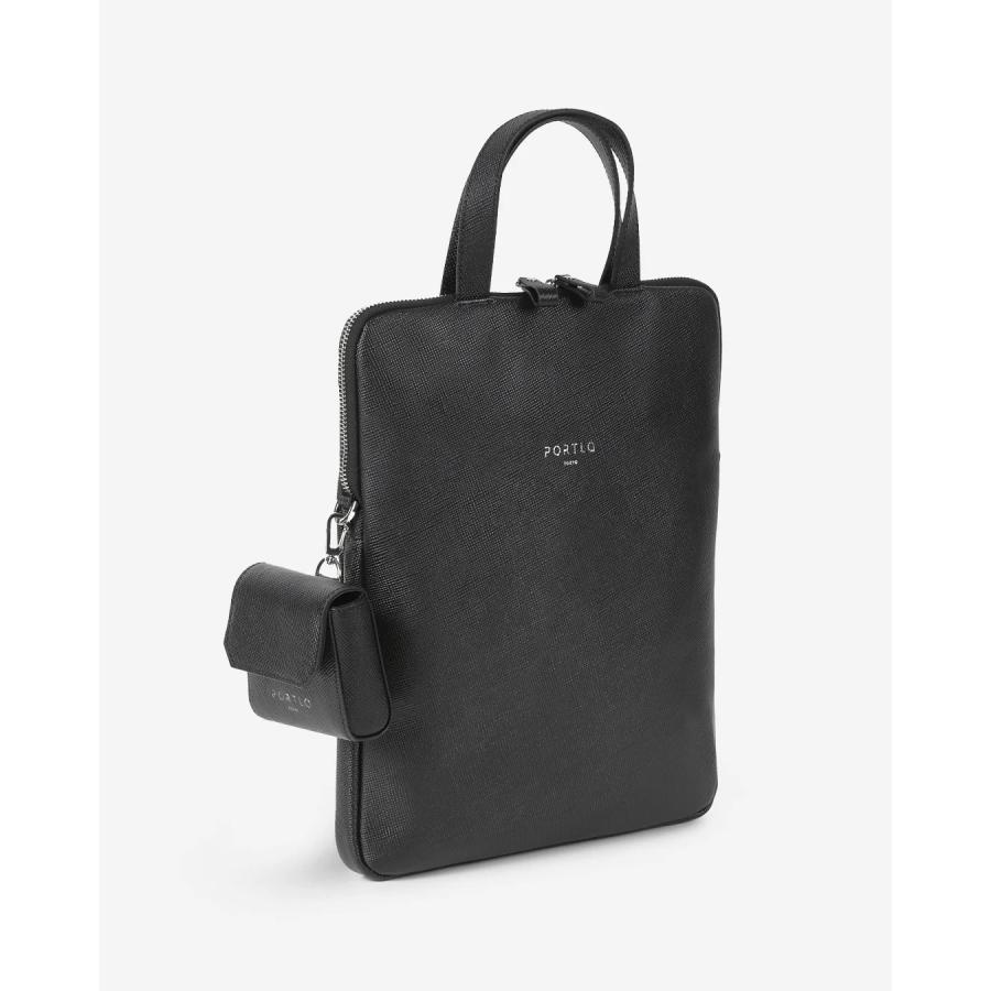 minimal ] 本革 フラップポーチ 小物入れ mac MacBook マックブック