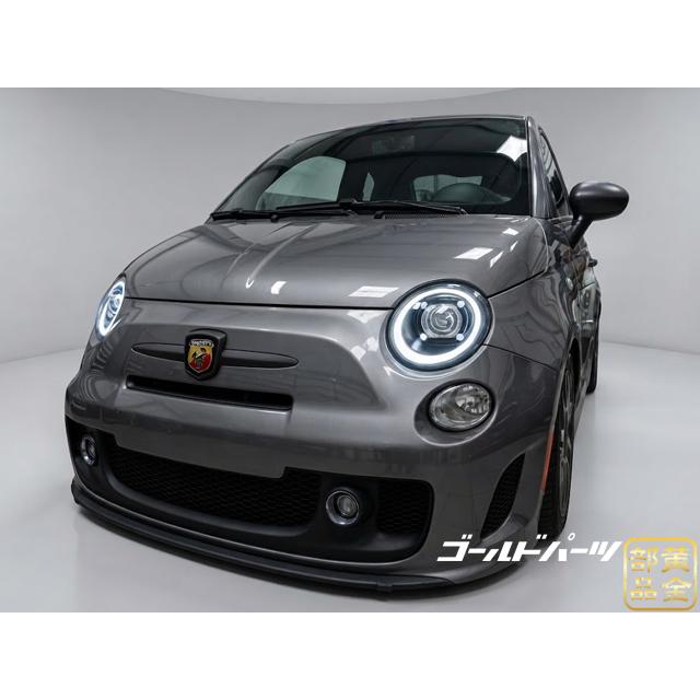 フィアット　アバルト　ヘッドライト左右　曇りあり　500　595 FIAT/ABARTH 500 595 シリーズ3前期 ポルシェスタイルLEDヘッドライト