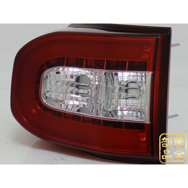 車検に【新品左右セット】トヨタ FJクルーザー ファイバーLEDテール