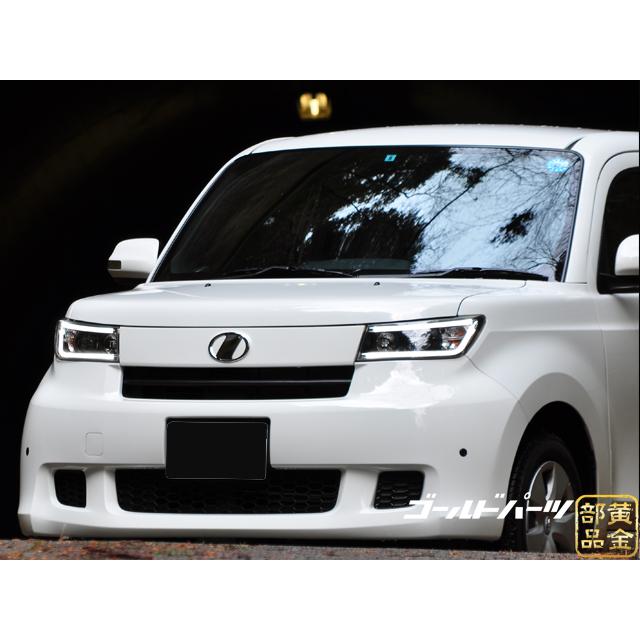 bB LED仕様 20系 QNC ファイバーLEDヘッドライト 純正ハロゲン車用