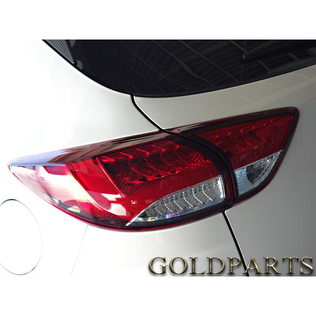 CX5 KE系 CX-5 ユーロスタイル　ファイバーLEDテールランプ 【流れるウインカー】2012y~2016y S197RC｜goldparts78｜02