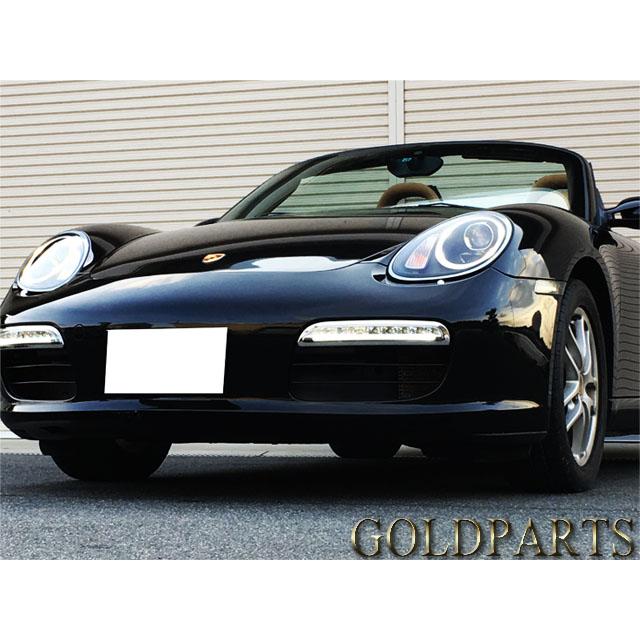 ポルシェ987 前期 Boxster/Cayman ファイバーLED ヘッドライト ポルシェ987 前期 Boxster/Cayman ファイバーLED ヘッドライト