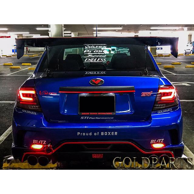 インプレッサ　GE/GV系　08y~14y スバル　インプレッサ　WRX STI 4D　C/D/E型　セダン用　ファイバーフルＬＥＤテール　s311　ゴールドパーツ　｜goldparts78｜08