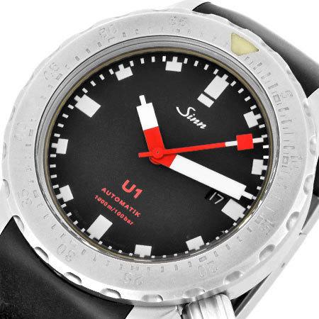 ジン U1 Uボートスチール メンズ 時計 自動巻き 黒文字盤 1010 Sinn 240001078499 ゴールドプラザ ヤフー店 通販 Yahoo ショッピング