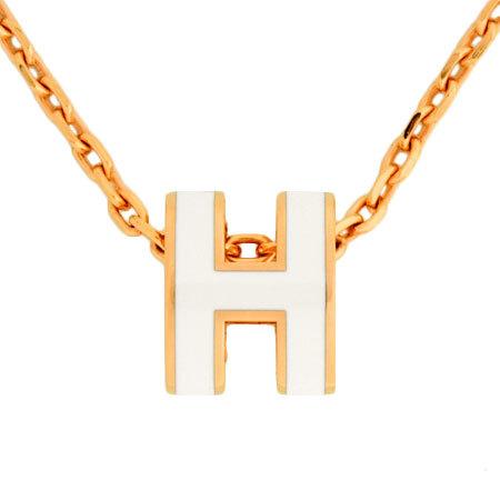 エルメスミニ ポップH ネックレス ホワイト ピンクゴールド ミニポップアッシュ HERMES :240015017434:ゴールドプラザ ヤフー店  - 通販 - Yahoo!ショッピング