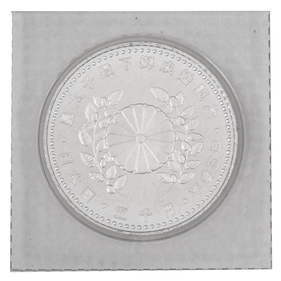 皇太子殿下 御成婚記念 五千円銀貨 純銀 15g 貨幣 シルバー 平成5年