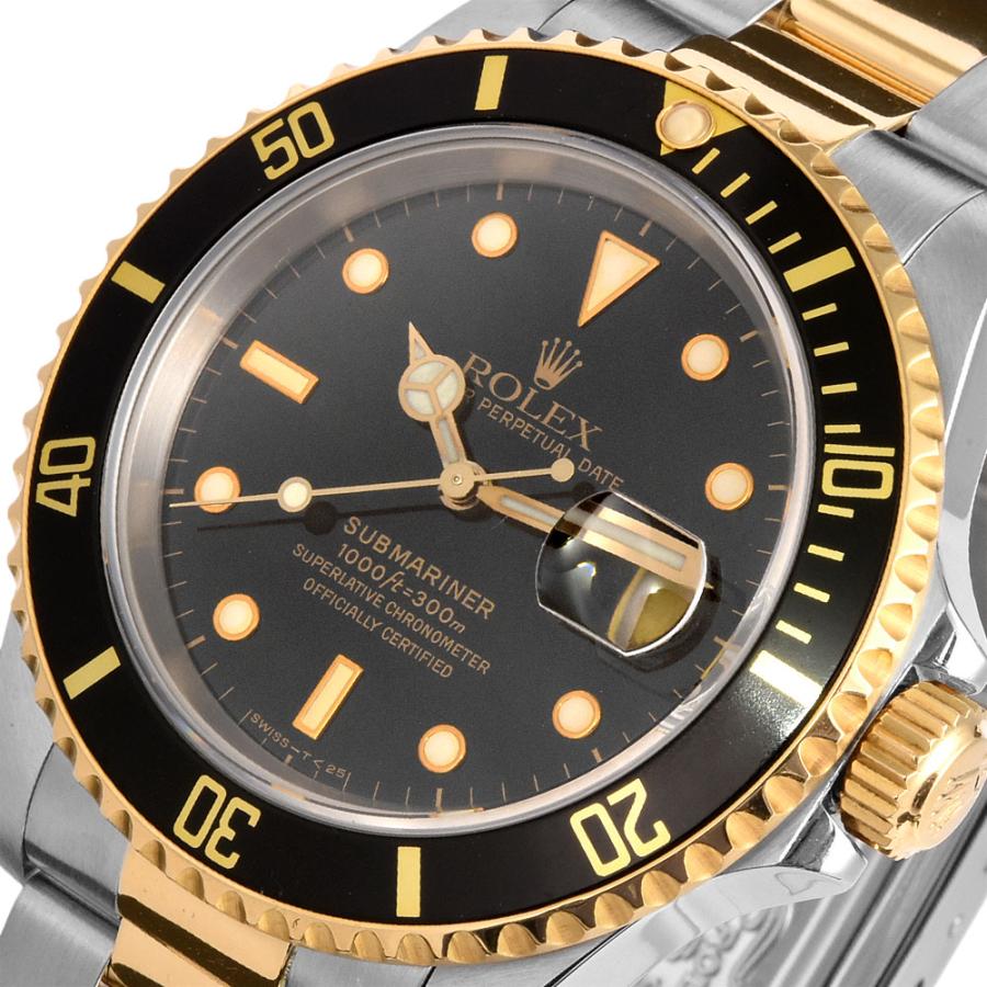 ROLEX（ロレックス） サブマリーナ デイト 16613 SS/YG L番 メンズ