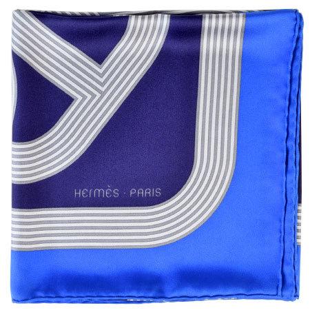 HERMES（エルメス） カレ90 シルクスカーフ 24番地のサーキット