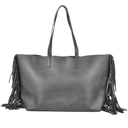 サンローラン パリ SAINT LAURENT サックショッピング フリンジ トート  