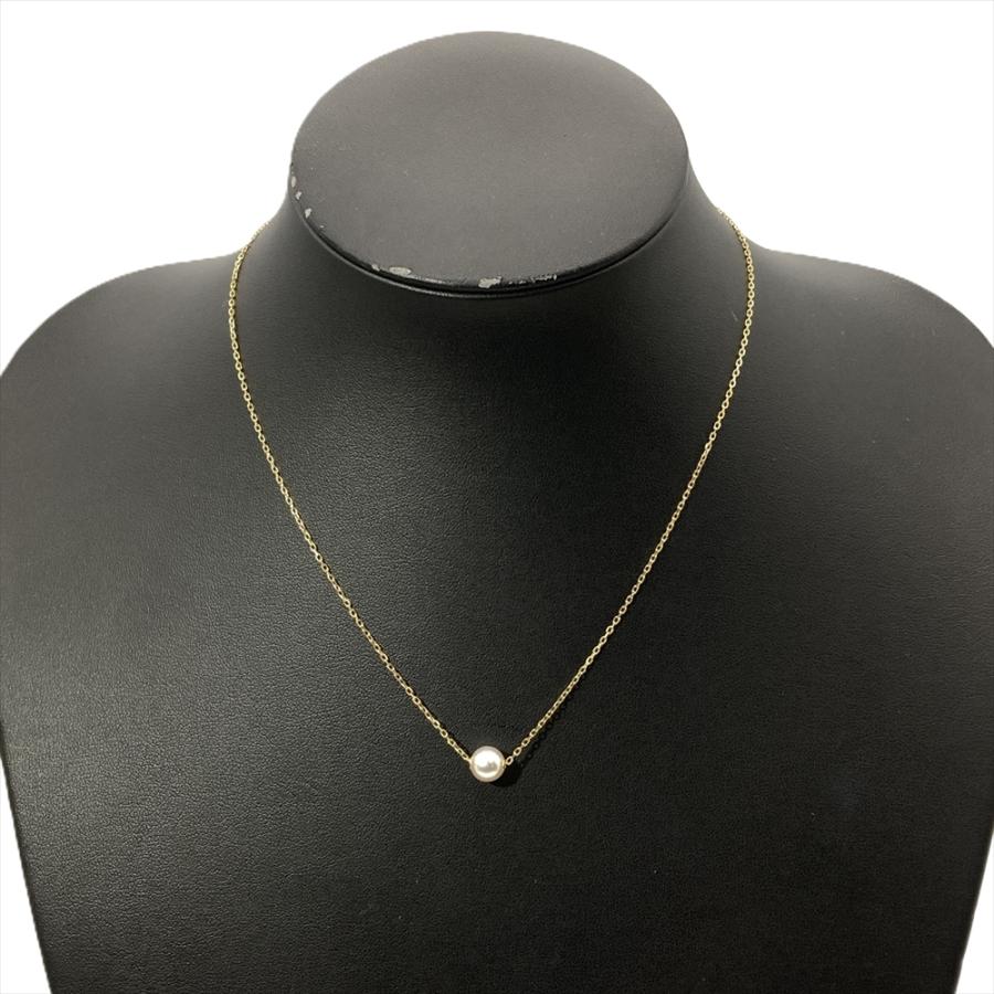 MIKIMOTO（ミキモト） パール ネックレス パール K18YG 2.4g イエロー