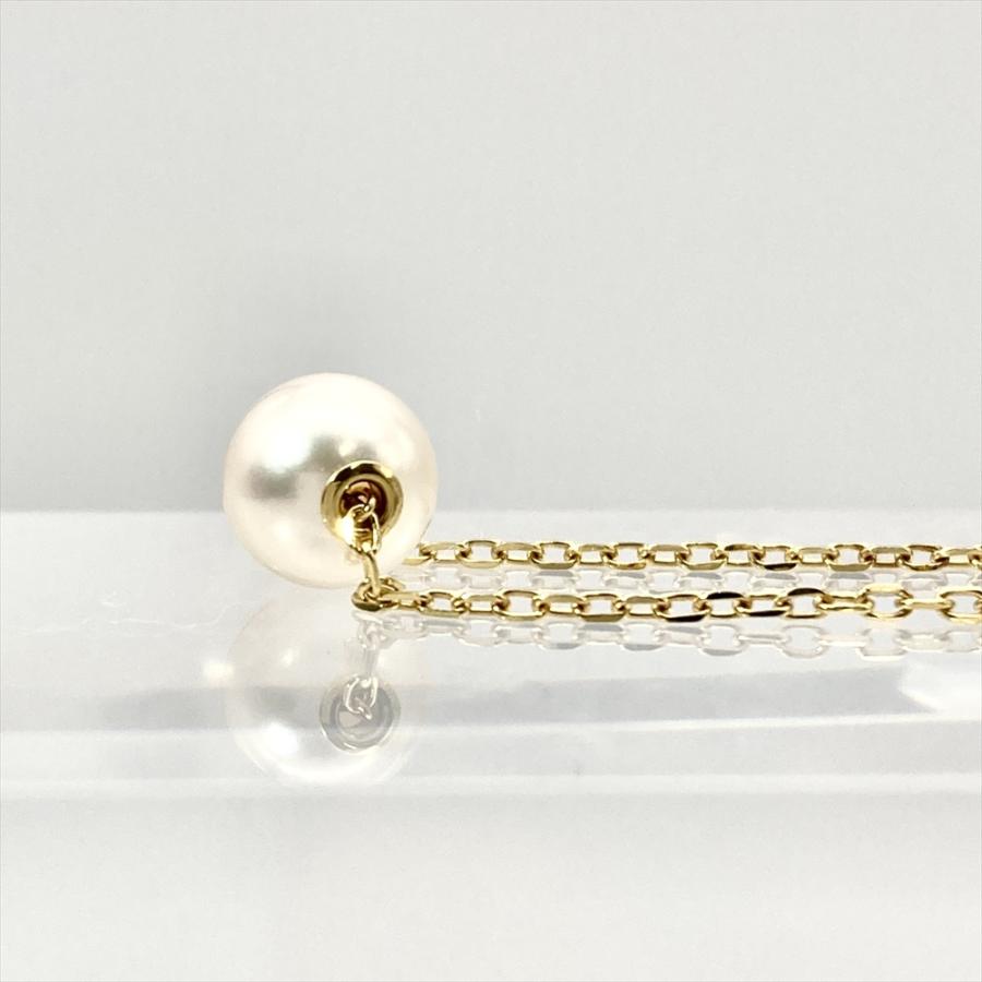 MIKIMOTO（ミキモト） パール ネックレス パール K18YG 2.4g イエロー