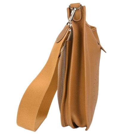 HERMES エブリンII PM ショルダーバッグ　ゴールド HERMES（エルメス） エヴリン2 PM ショルダーバッグ ポシェット