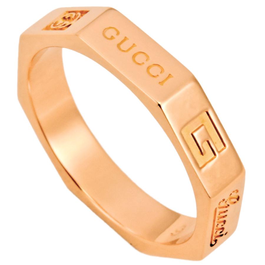 グッチ GUCCI オクタゴナル リング K18PG #9 : it0e56dqqfhg 