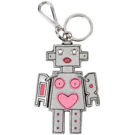 PRADA（プラダ） バッグチャーム ロボット シルバー 1AR287 : ゴールド