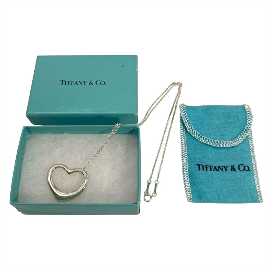 Elsa Peretti ティファニー Tiffany&Co. オープンハート ネックレス
