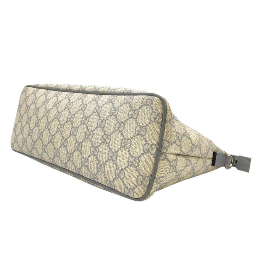 グッチ GUCCI トートバッグ 2WAY GGスプリームキャンバス レザー 353440 グレー シルバー金具 レディース【中古】 GUCCI】グッチ『GGスプリーム 2WAYトートバッグ』353440 レディース