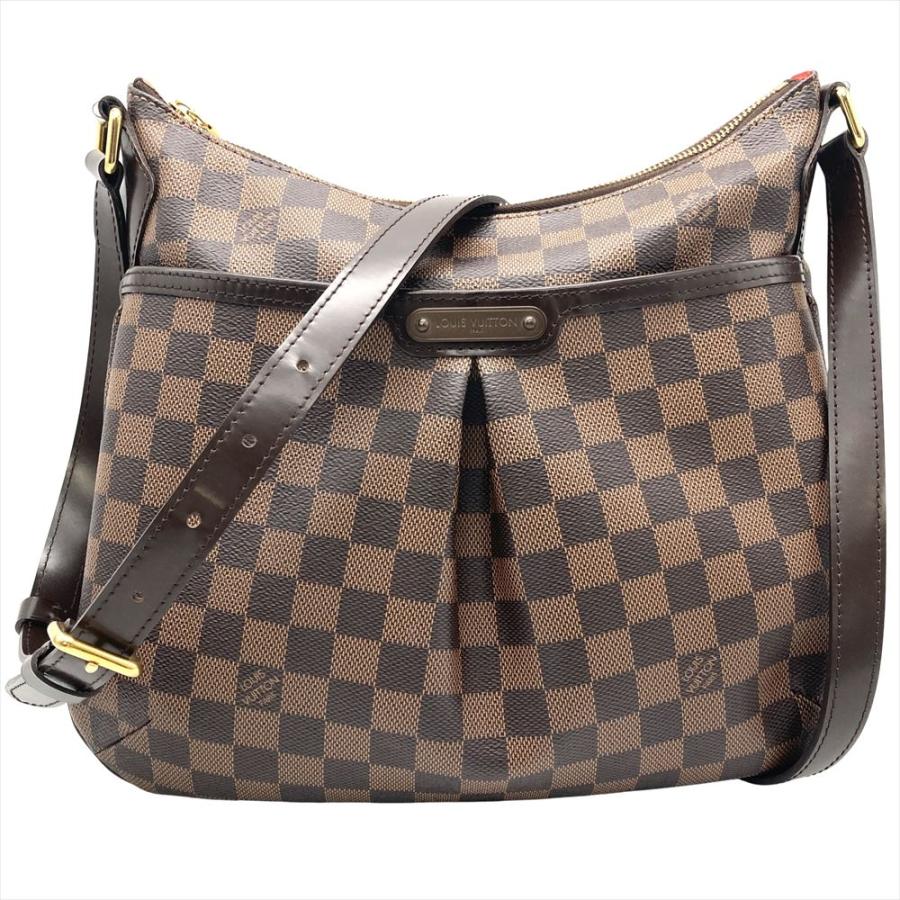 ルイヴィトン LOUIS VUITTON ブルームズベリ PM ショルダーバッグ ダミエ エベヌ N42251 ブラウン ゴールド金具 DU0126 ユニセックス【中古】 LOUIS VUITTON（ルイ・ヴィトン） ブルームズベリ PM ショルダーバッグ