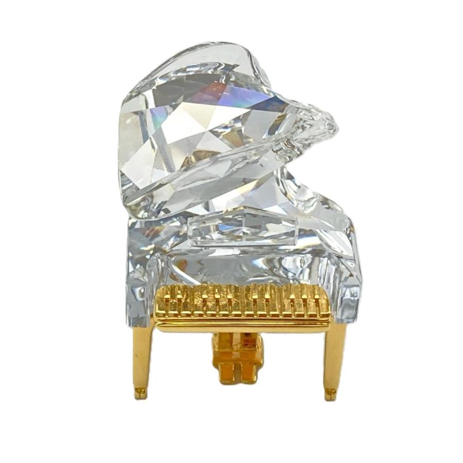 美品 SWAROVSKI スワロフスキー クリスタル 置物 グランドピアノ 箱付 スワロフスキー SWAROVSKI グランドピアノ オブジェ 置物
