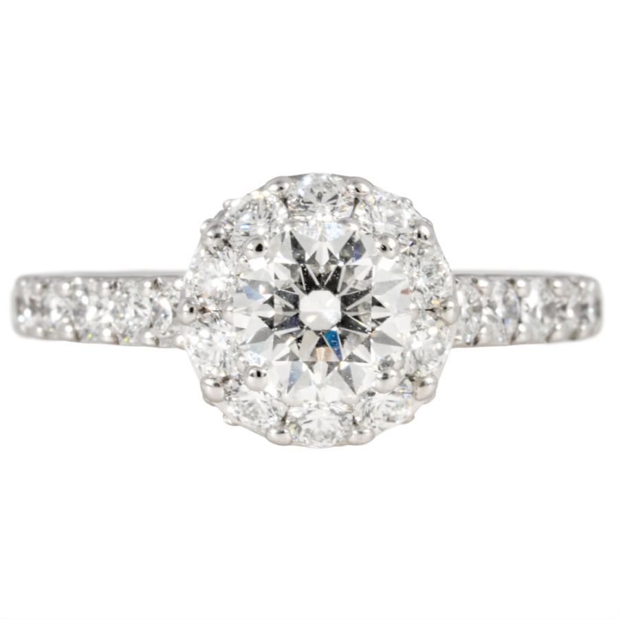グラフ GRAFF アイコン ラウンド リング 指輪 ダイヤモンド 0.52ct 約7 