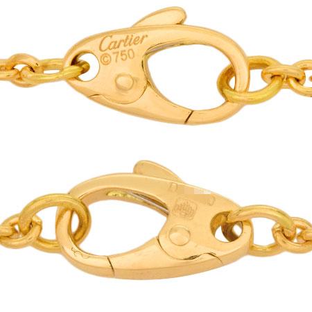 Cartier（カルティエ） ベビー トリニティ パンピーユ ネックレス