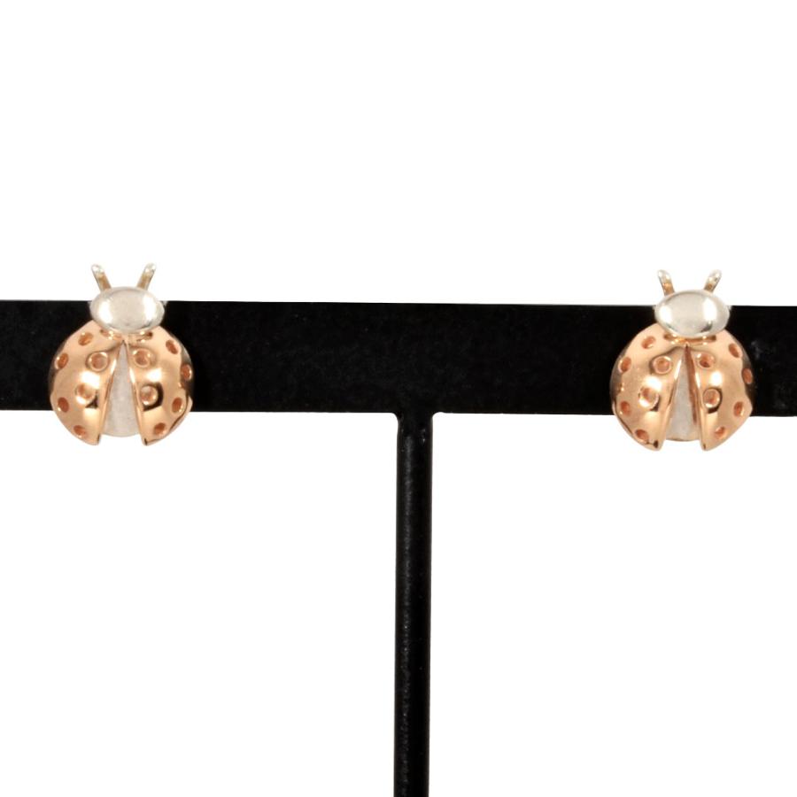 TIFFANY&Co.（ティファニー） レディバグ ピアス K18PG 2.1g ピンク