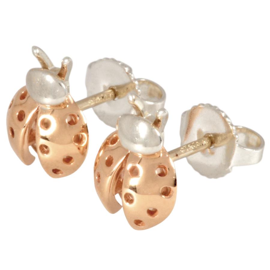 TIFFANY&Co.（ティファニー） レディバグ ピアス K18PG 2.1g ピンク