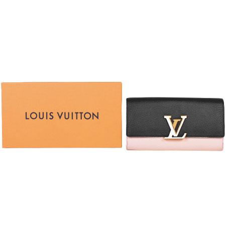LOUIS VUITTON ルイヴィトン ポルトフォイユ カプシーヌ 長財布 M64121  