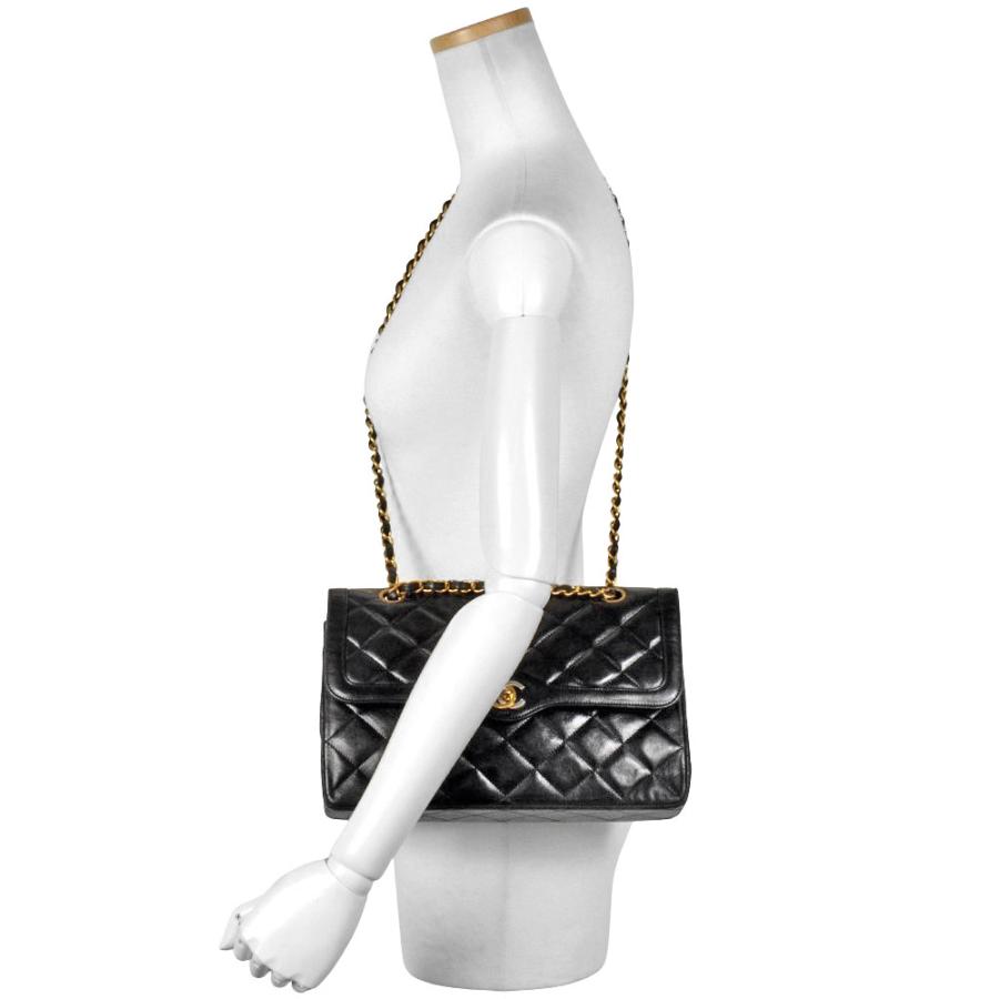 CHANEL（シャネル） マトラッセ Wフラップ チェーン ショルダーバッグ