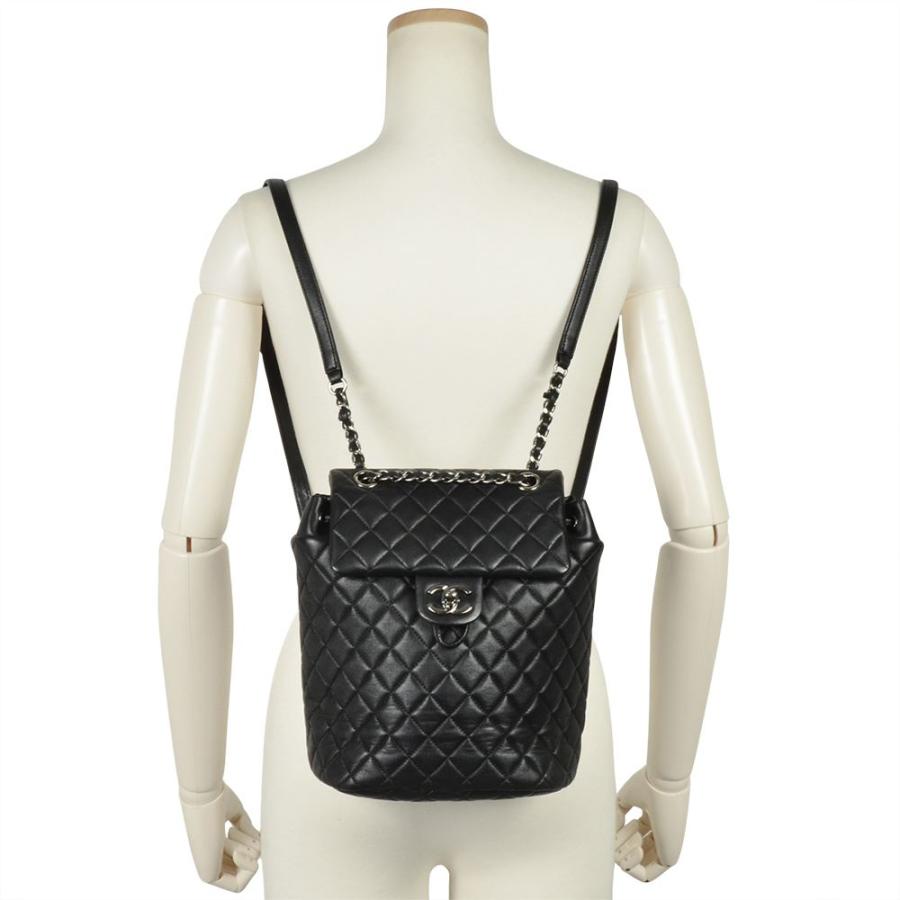 マトラッセ シャネル CHANEL アーバンスピリット リュック ラムスキン