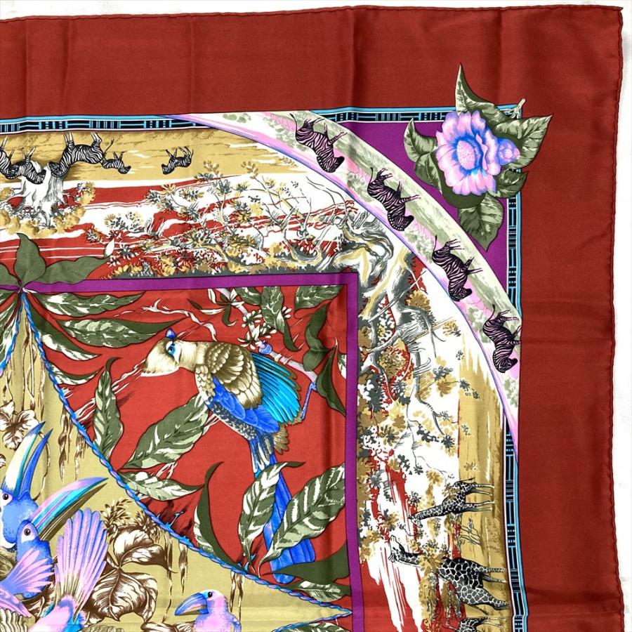 HERMES（エルメス） カレ90 TROPIQUES トロピック スカーフ シルク