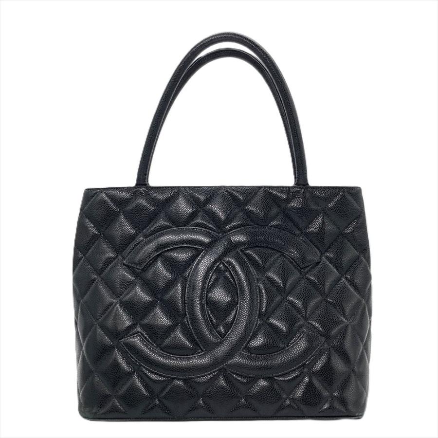CHANELノベルティ　マトラッセ ココマーク 復刻トートバッグキャビアスキン マトラッセ シャネル CHANEL 復刻トート トートバッグ キャビアスキン
