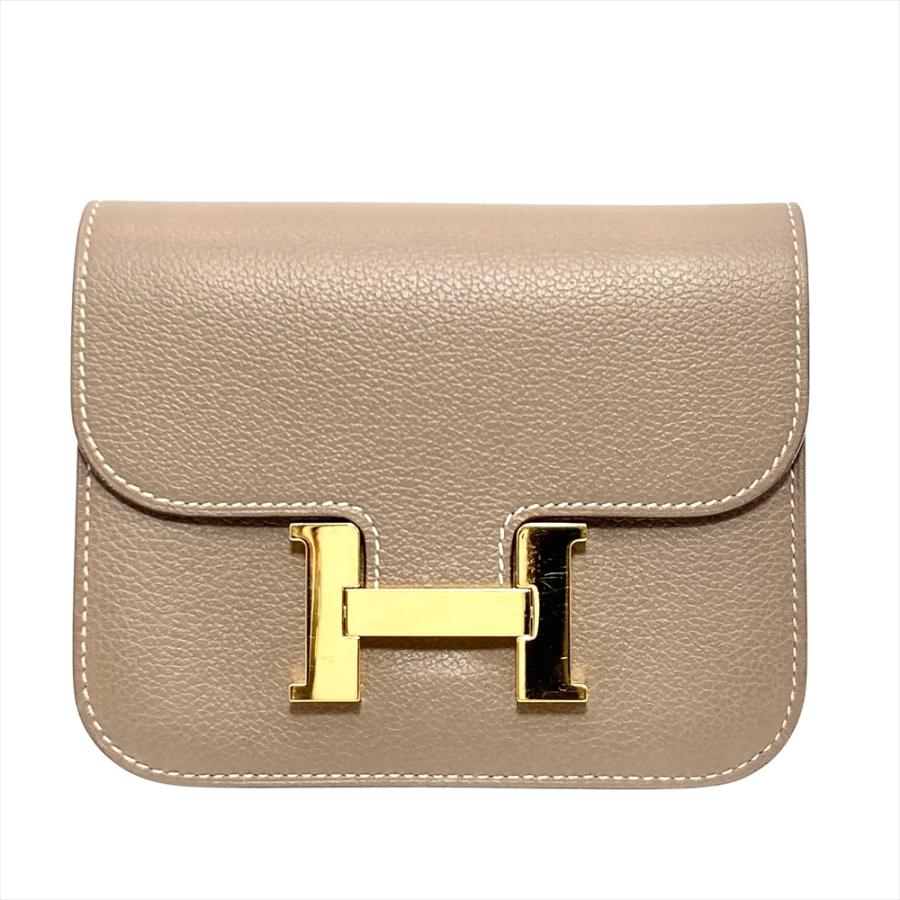 HERMES（エルメス） コンスタンス スリム 二つ折り財布 エバーカラー W