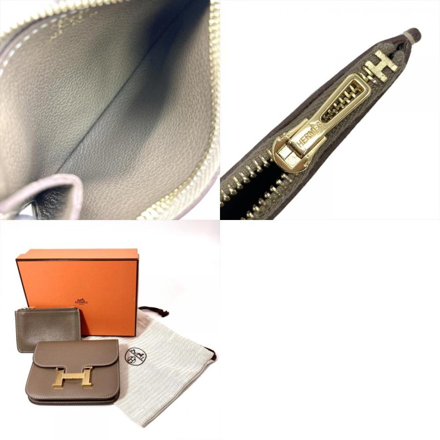 HERMES（エルメス） コンスタンス スリム 二つ折り財布 エバーカラー W