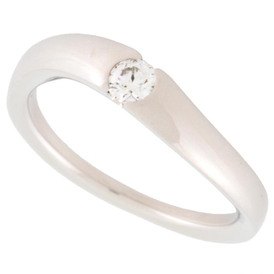 ヨンドシー 4℃ リング 指輪 ダイヤモンド 約7.5号 Pt1000 : ゴールド  