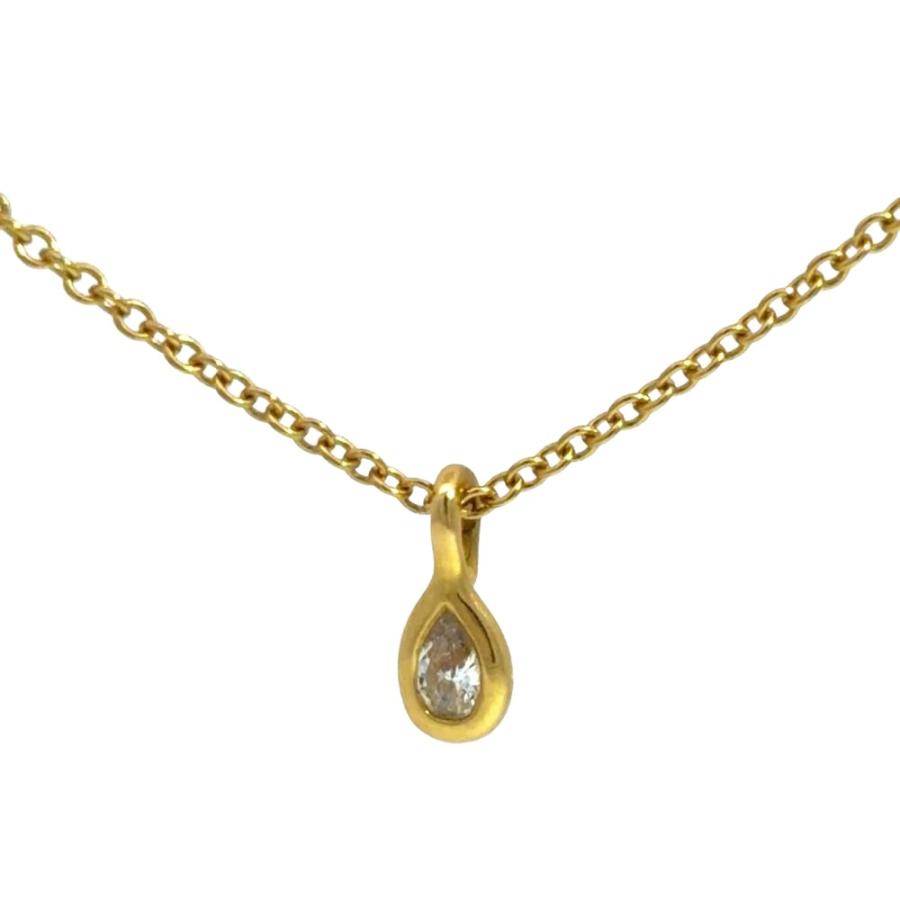 ティファニー　ダイヤモンドバイヤザードネックレス Elsa Peretti ティファニー Tiffany&Co. バイザヤード ネックレス