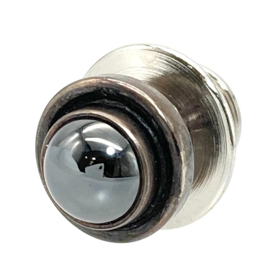 ジョージジェンセン Georg Jensen ヘマタイト ブローチ SV925 2.9g