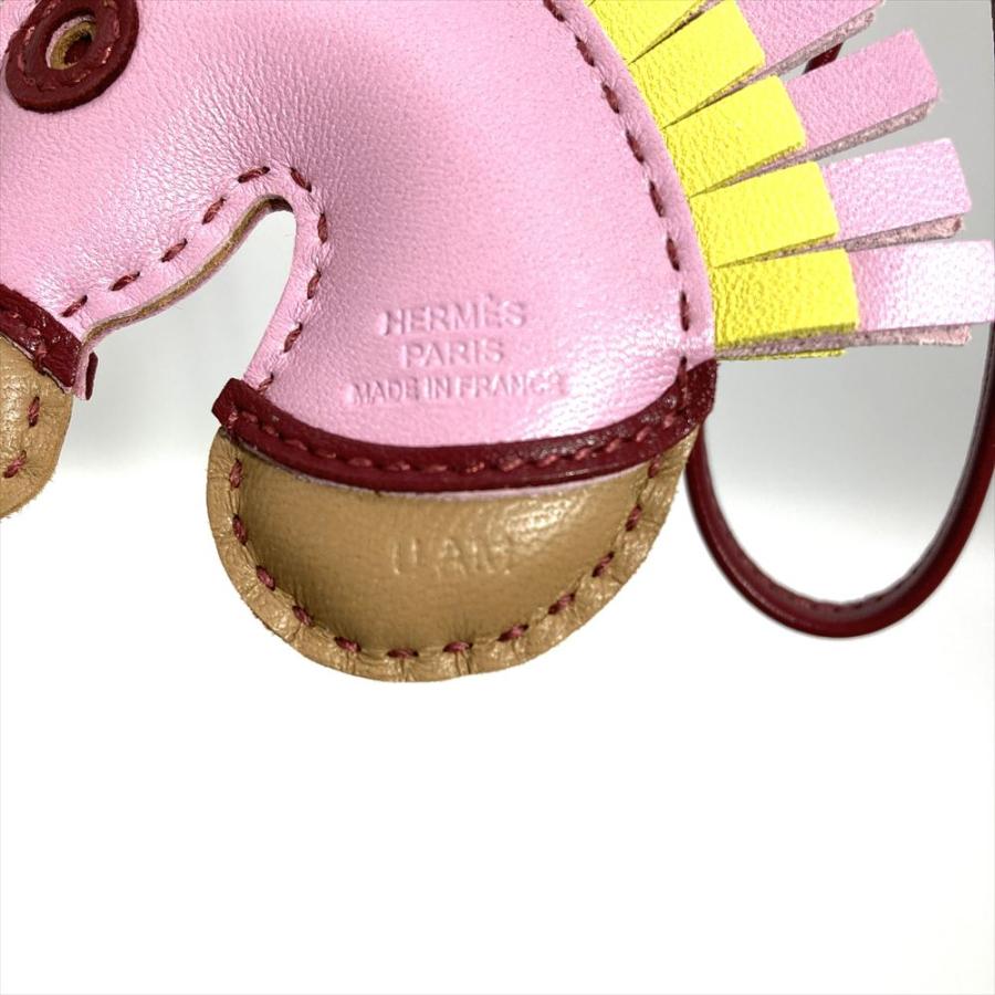 HERMES（エルメス） ジージーカマイユ チャーム U刻印 ピンク チャイ 