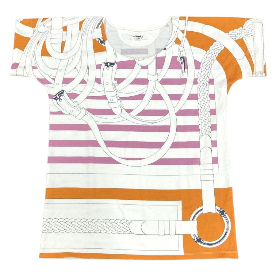 エルメスHERMES半袖Tシャツ36サイズ HERMES エルメス 半袖Tシャツ 36 : ゴールドプラザ ヤフー店